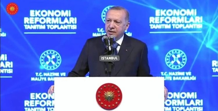 BAŞKAN ERDOĞAN EKONOMİ REFORMUNU AÇIKLADI