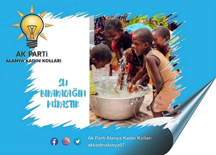 ALANYA AK PARTİ KADIN KOLLARI SUYUN ÖNEMİNE DİKKAT ÇEKTİ