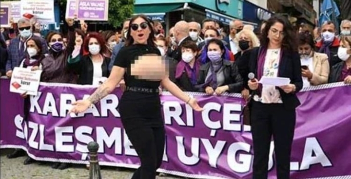 PROTESTOYU ÇIĞRINDAN ÇIKARDILAR