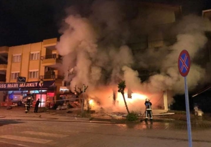 ECZANEDE Kİ YANGIN KORKUTTU