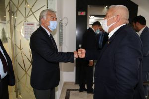 AHEP’TEN BAŞKAN ŞAHİN’E ZİYARET