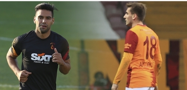 FALCAO VE KEREM KAFA KAFAYA ÇARPIŞTI