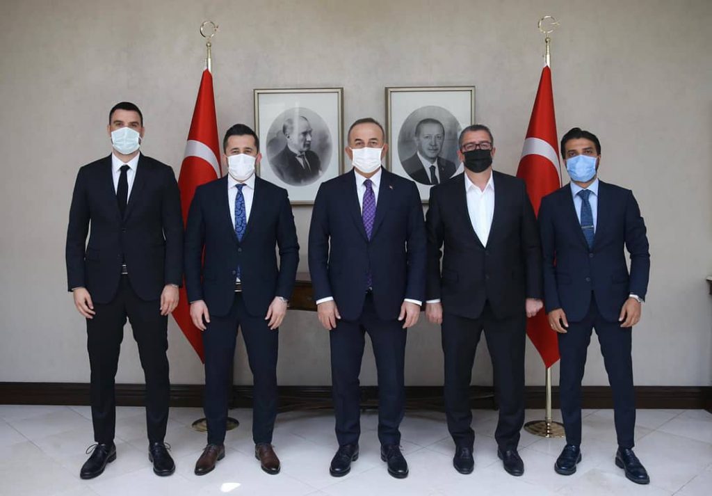 ALANYASPOR’DAN BAKAN ÇAVUŞOĞLU’NA ZİYARET