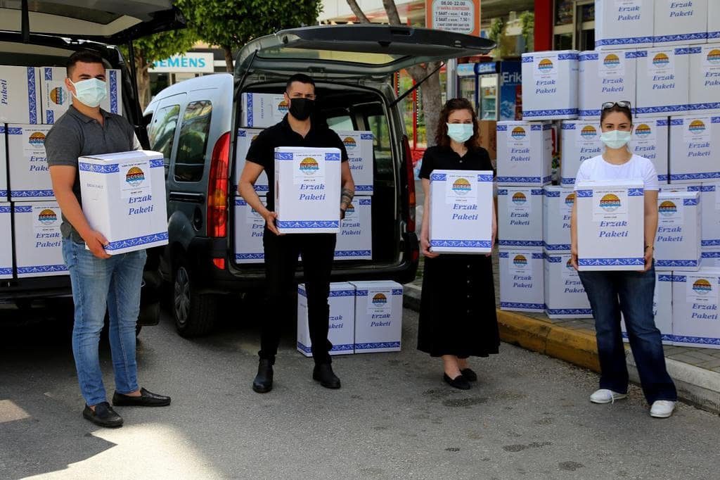 BAŞKAN ŞAHİN’DEN 4 BİN İHTİYAÇ SAHİBİNE DESTEK