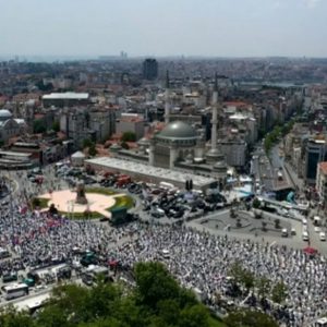 TAKSİM CAMİİ BAŞKAN ERDOĞAN TARAFINDAN İBADETE AÇILDI