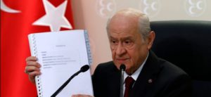 BAHÇELİ: “MHP’NİN 100 MADDELİK ANAYASASI HAZIR “