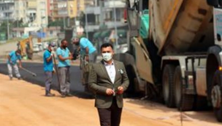 PRESTİJ CADDESİ ASFALTLANIYOR