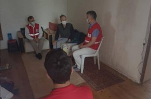 KIZILAY YAŞLI VE HASTALARI UNUTMADI 