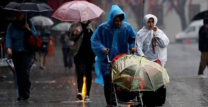 ALANYA İÇİN KUVVETLİ YAĞIŞ UYARISI