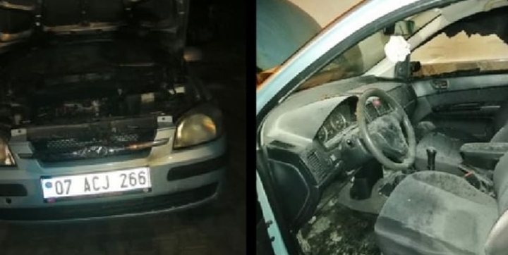 ARAÇ KUNDAKLAYAN FAİLLER YAKALANDI