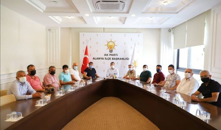 MUHTARLAR TALEPLERİNİ BAŞKAN TOKLU’YA İLETTİ