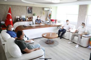 KAYMAKAM ÜRKMEZER’DEN ALANYASPORA ZİYARET