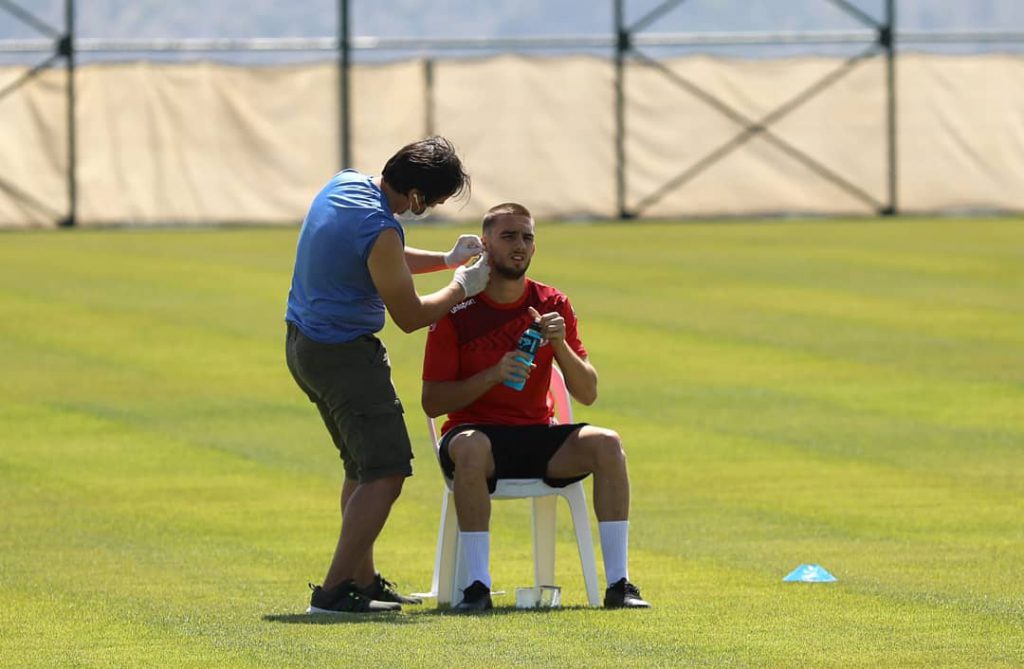 ALANYASPOR LAKTAT TESTİNDEN GEÇTİ