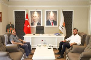 MÜFTÜ VE SAĞLIK MÜDÜRÜNDEN BAŞKAN TOKLU’YA ZİYARET