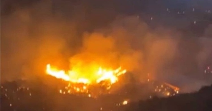 ELİKESİK YANGINI KORKUTTU