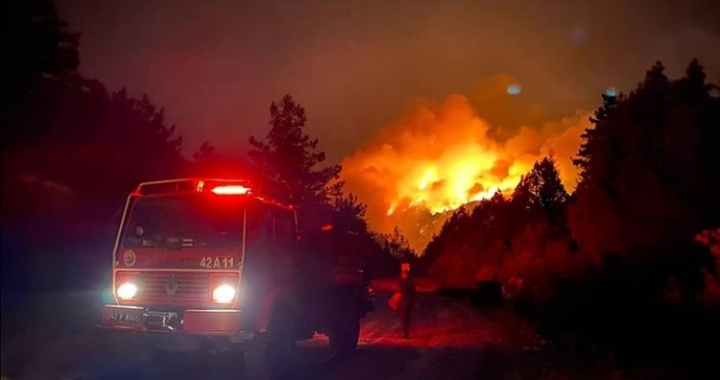 MANAVGAT’TAN ACI HABER 2 YANGIN İŞÇİSİ HAYATINI KAYBETTİ