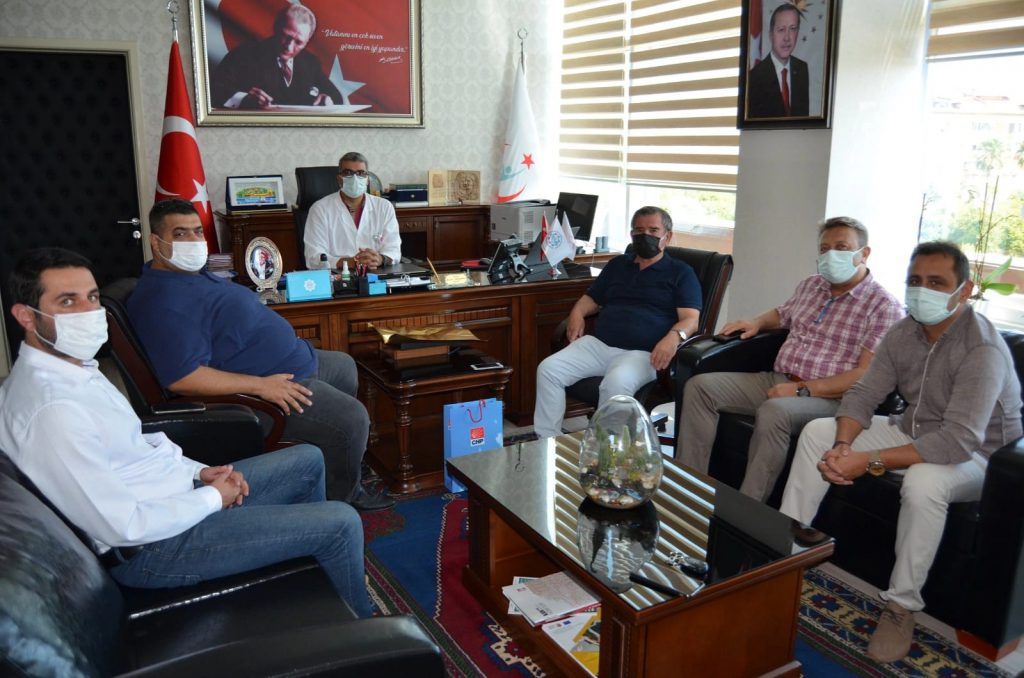 ÇÖKEN HASTANEYE SİYASİ DESTEK