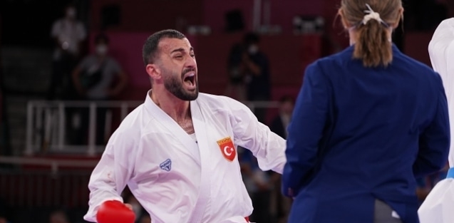 MİLLİ KARATECİ UĞUR AKTAŞ’TAN BRONZ MADALYA