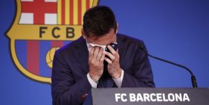 SÜPERSTAR MESSİ’DEN DUYGUSAL VEDA