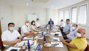 ÇAVUŞOĞLU , ALANYA HEP ÜNİVERSİTESİ’Nİ ZİYARET ETTİ