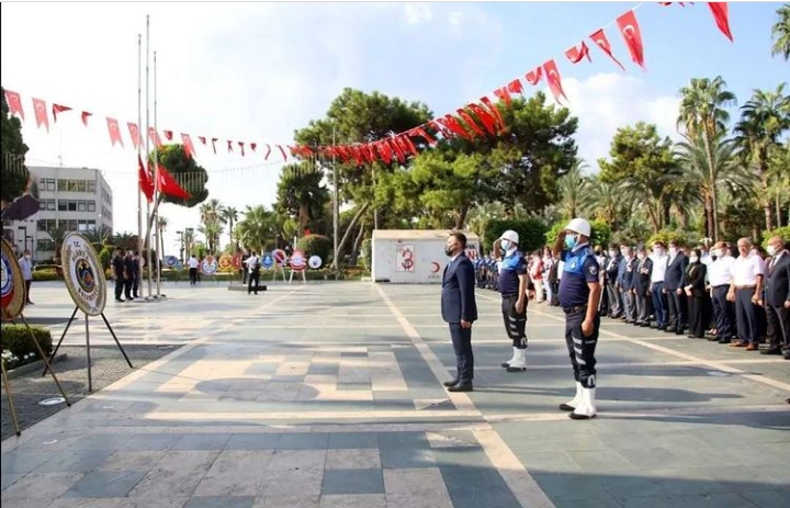 30 AĞUSTOS ZAFER BAYRAMI ALANYA’DA KUTLANDI