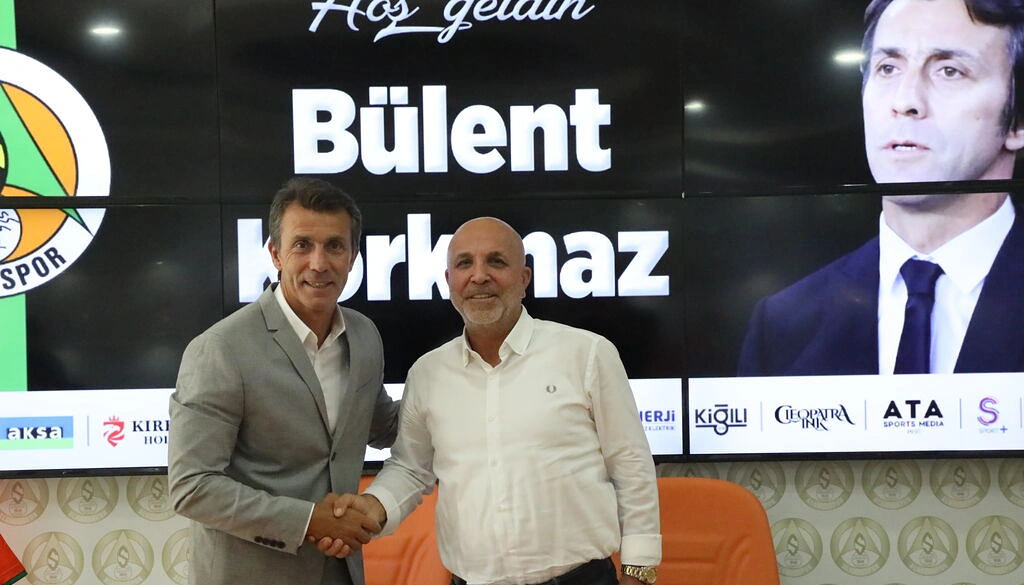 ALANYASPOR BÜLENT KORKMAZ’A EMANET