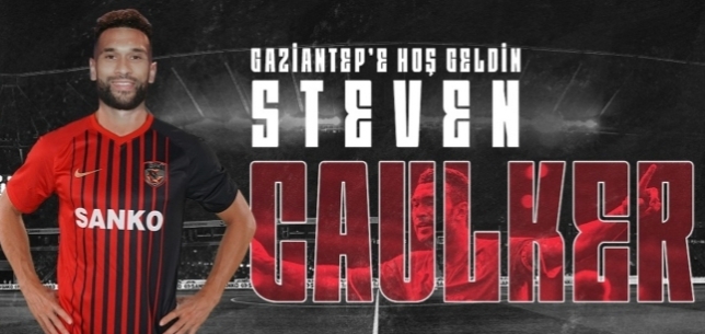 STEVEN CAULKER RESMEN GAZİANTEP’TE