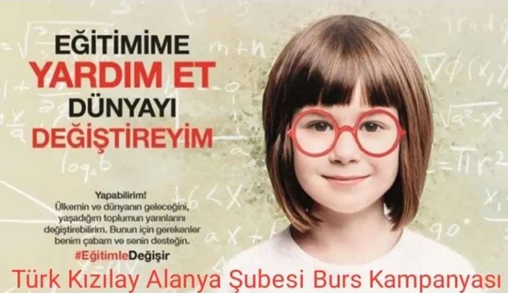 ALANYA KIZILAY’DAN ÖĞRENCİ BURSU ÇAĞRISI