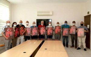 BAŞKAN ŞAHİN’DEN GAZİLERİ DUYGULANDIRAN ZİYARET