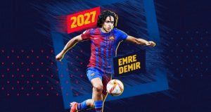 EMRE DEMİR DÜNYA DEVİ BARCELONA’DA