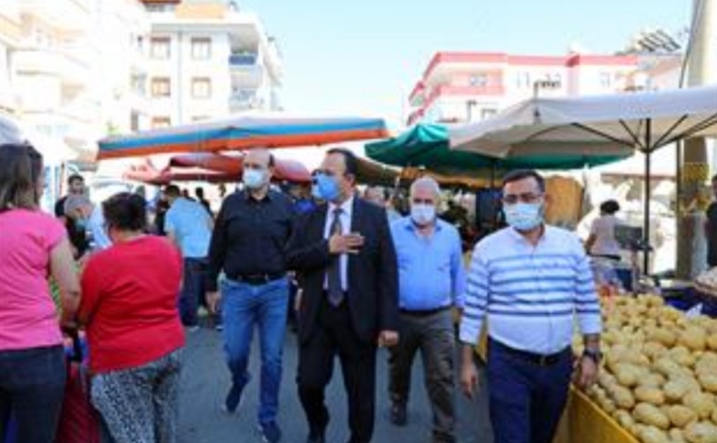 BAŞKAN YARDIMCISI YENİALP: “KISA SÜREDE ESKİ YERİNE TAŞIYACAĞIZ”