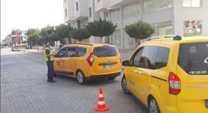 TAKSİLERE SİVİL DENETİMDEN VATANDAŞ MEMNUN