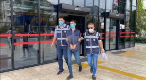 CEZAEVİNDEN KAÇSADA ALANYA POLİSİNDEN KAÇAMADI