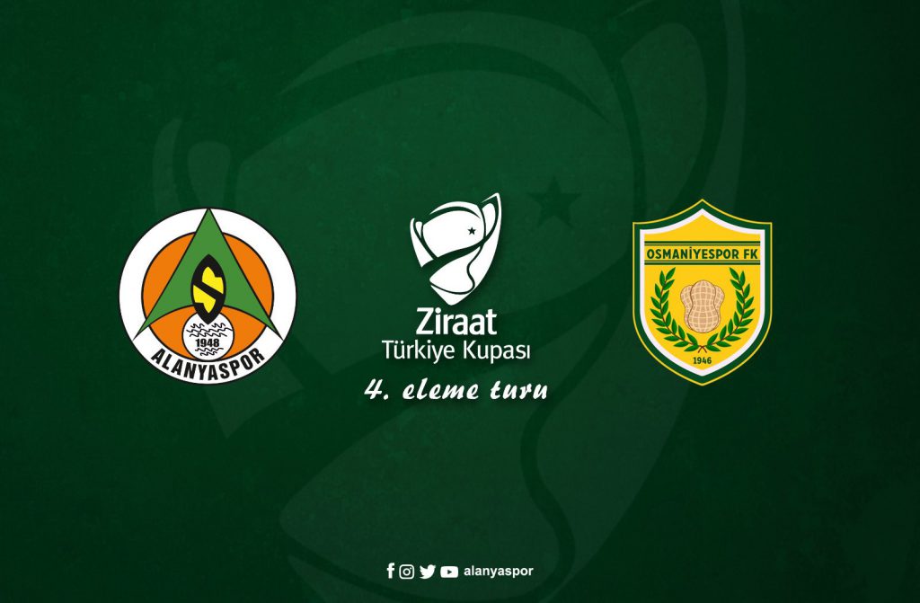 ALANYASPOR’UN TÜRKİYE KUPASI’NDA Kİ RAKİBİ OSMANİYESPOR
