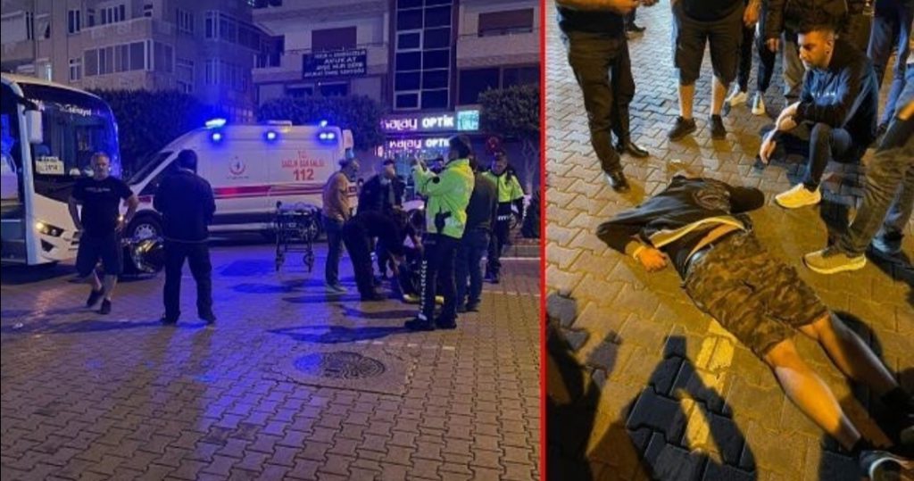 OTOBÜS İLE MOTOSİKLET ÇARPIŞTI 1 YARALI