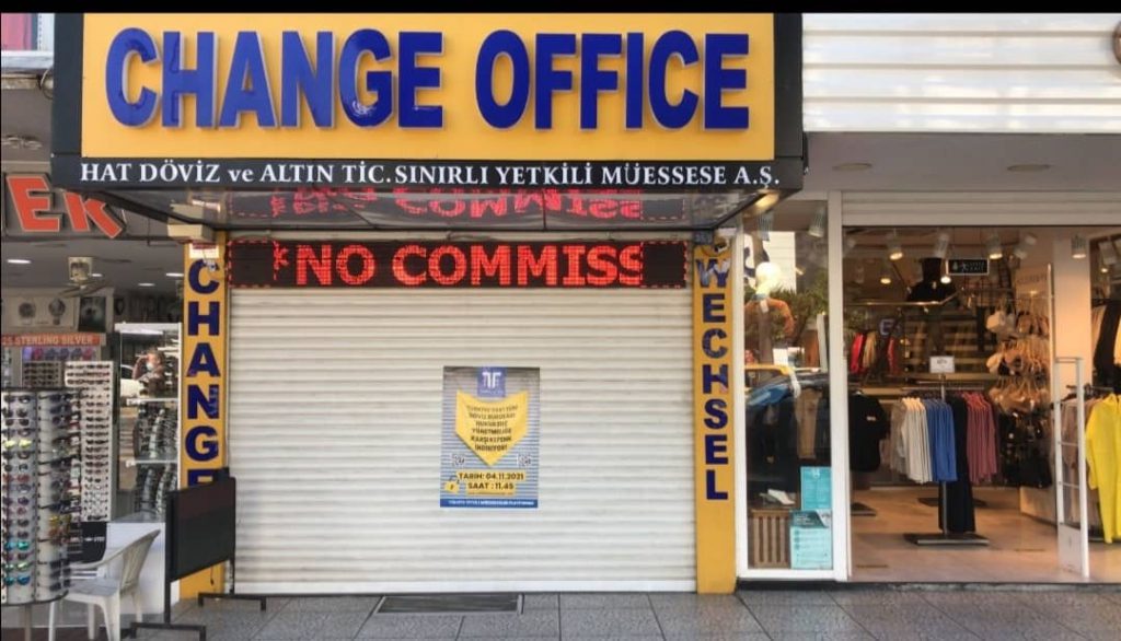 DÖVİZ BÜROLARI KEPENK KAPATTI