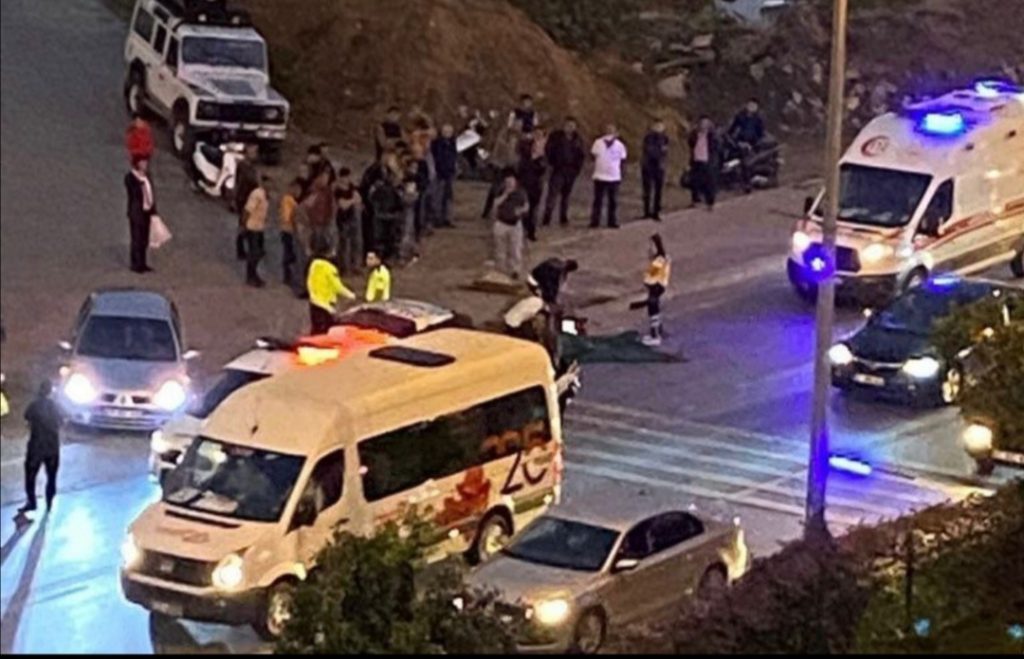 YİNE MOTOSİKLET KAZASI 1 ÖLÜ