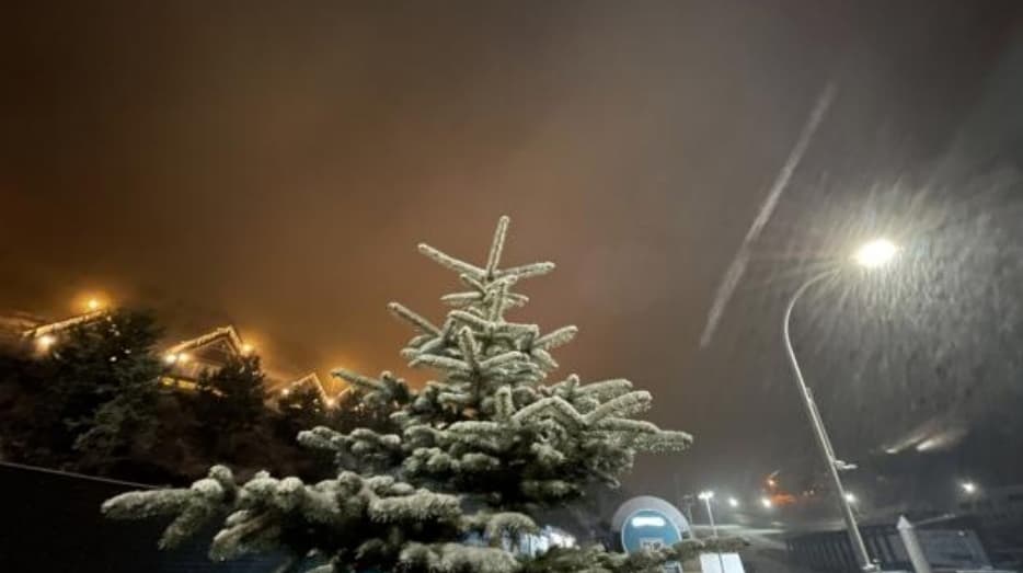 PALANDÖKEN’DEN KAR MANZARALARI