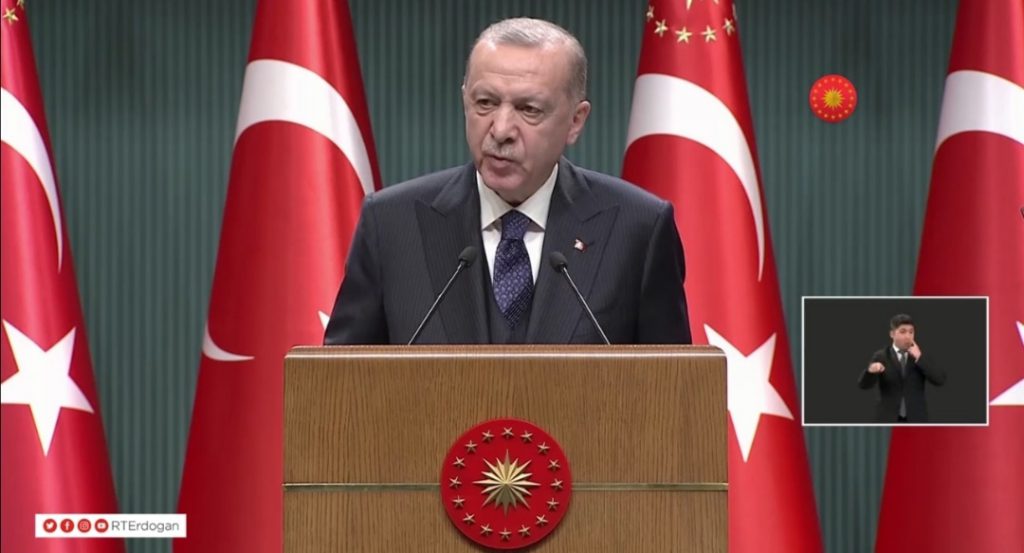 BAŞKAN ERDOĞAN KABİNE SONRASI AÇIKLAMA YAPTI