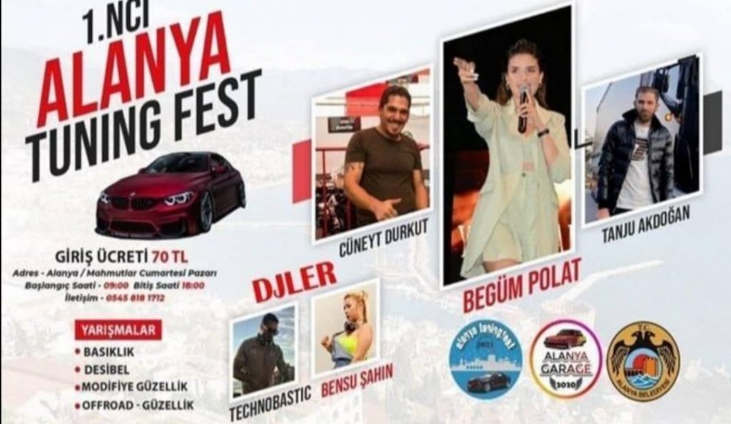 ALANYA’DA BİR İLK TUNİNG FESTİVAL