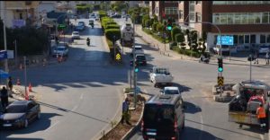 TEHLİKELİ KAVŞAKTA ALANYA’YI RAHATLATACAK ÇALIŞMA