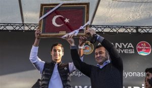 ALANYA DÜNYA ŞAMPİYONU TOPRAK’I KARŞILADI