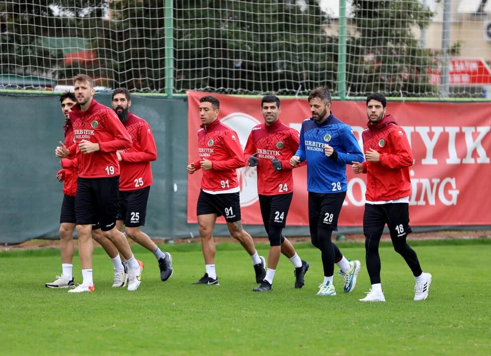 ALANYASPOR MARDİN 1969 SPOR MAÇI HAZIRLIKLARINA BAŞLADI