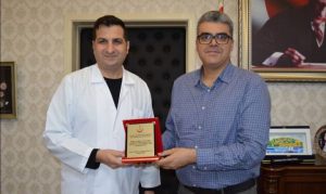 HASTANEDE DEVİR TESLİM TÖRENİ GERÇEKLEŞTİ 