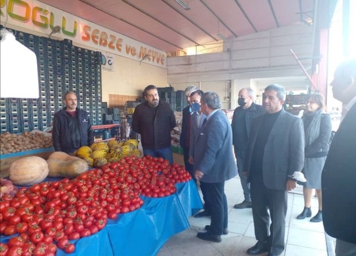 BAŞKAN KARADAĞ ESNAFIN SORUNLARINI YERİNDE TESPİT EDİYOR