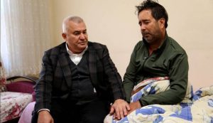 BAŞKAN ŞAHİN DARP EDİLEN ŞOFÖRÜ YALNIZ BIRAKMADI