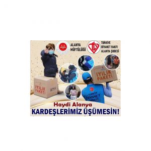 ALANYA MÜFTÜLÜĞÜNDEN “KARDEŞLERİMİZ ÜŞÜMESİN” YARDIM KAMPANYASI
