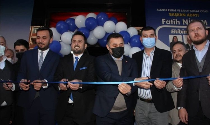 NİZAM’DAN GÖRKEMLİ SEÇİM OFİSİ AÇILIŞI