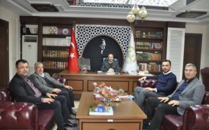 BAŞKAN TOKLU’DAN MÜFTÜ İLHAN’A TAZİYE ZİYARETİ