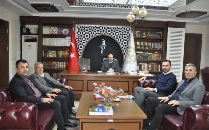 BAŞKAN TOKLU’DAN MÜFTÜ İLHAN’A TAZİYE ZİYARETİ
